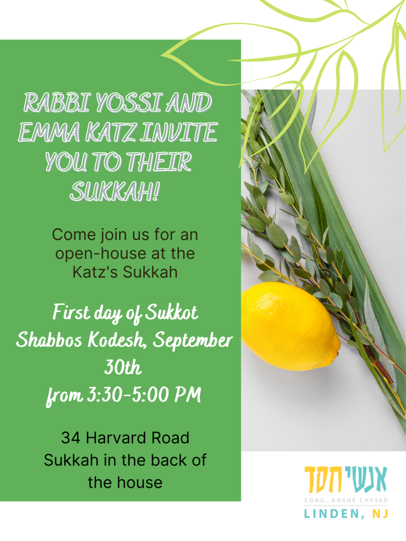 Banner Image for Open Sukkah At The Katz's 